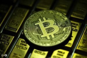 A modern mining farm with rows of ASICs
