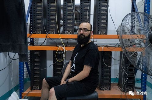 A powerful mining rig with multiple GPUs working in a Canadian data center.